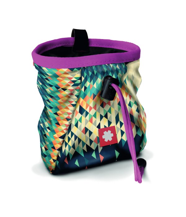 Ocún pytel na magnezium Lucky + Belt, růžová